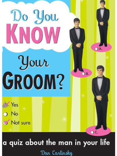 Do You Know Your Groom Book