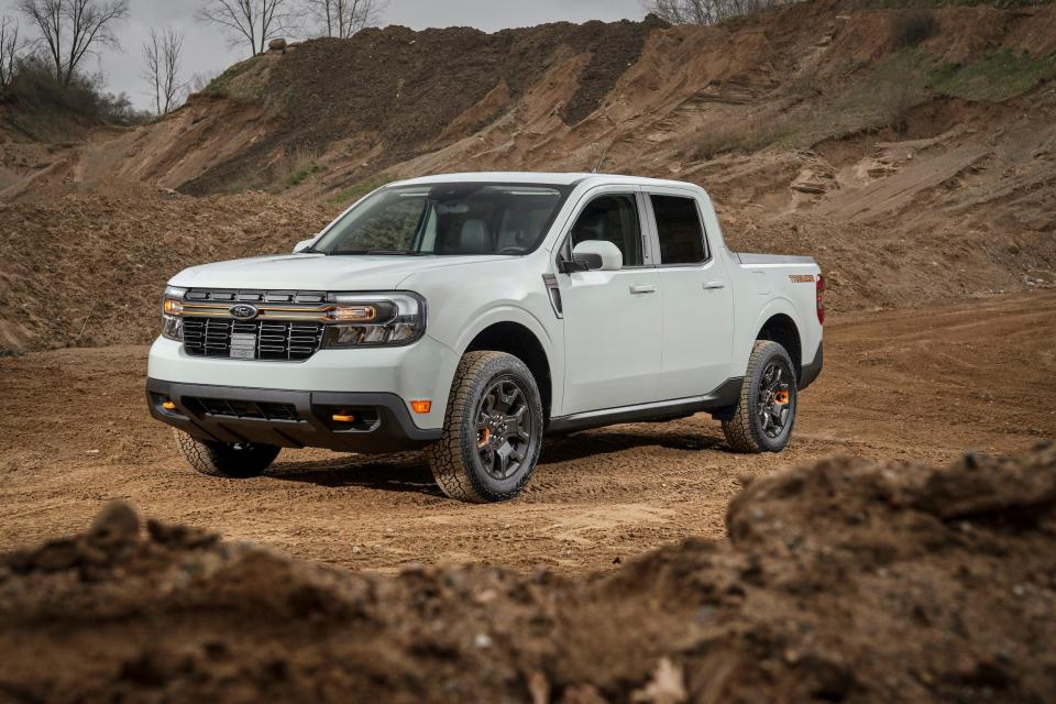 The 2023 Ford Maverick Tremor pickup truck.