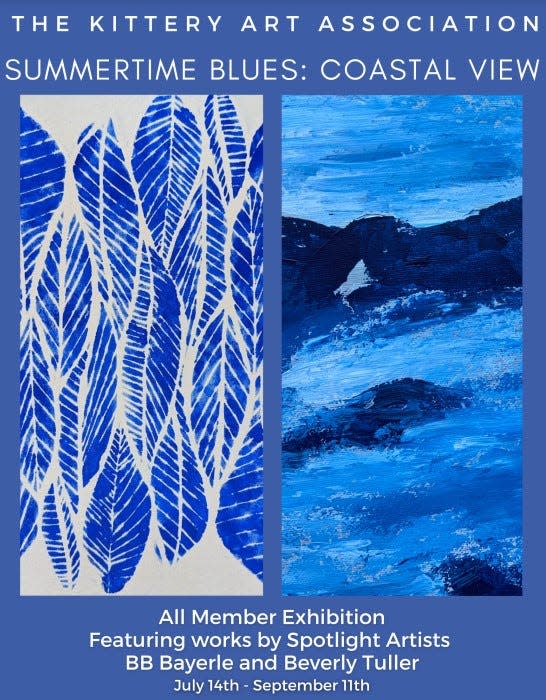 The Kittery Art Association presents ‘Summertime Blues: Coastal View’ all member exhibition