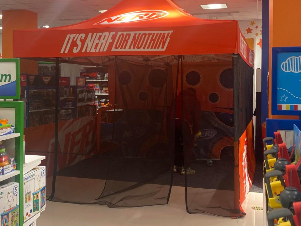 Nerf tent