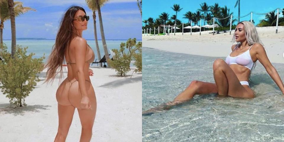 The most naked Kim Kardashian moments of 2022