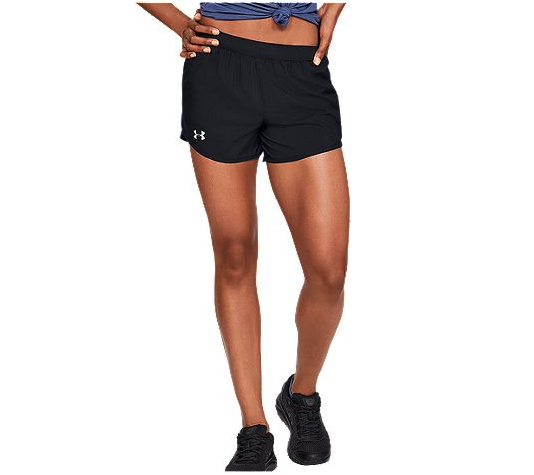 Under Armour Women's Run Fly By 2.0 2 In 1 Shorts. Image via Sport Chek.