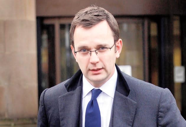 Andy Coulson was jailed in 2014 for hacking phones while he was the editor of the News of the World (PA)