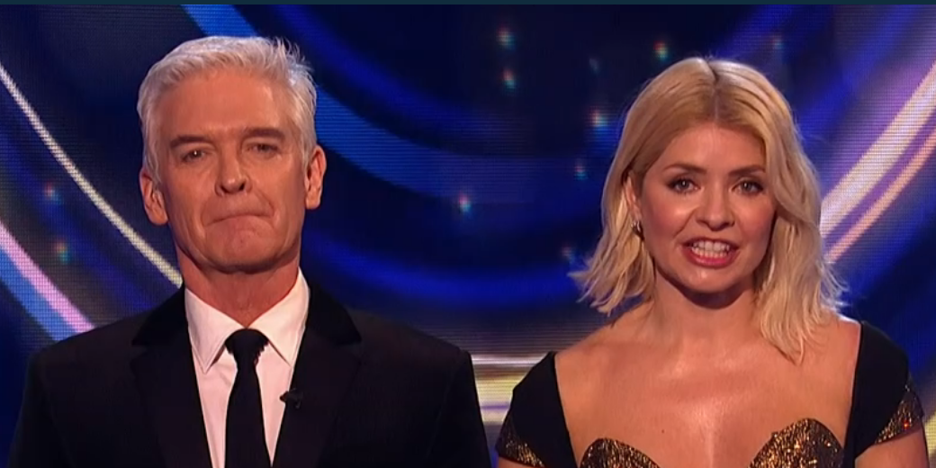 dancing on ice philip schofield, holly willoughby