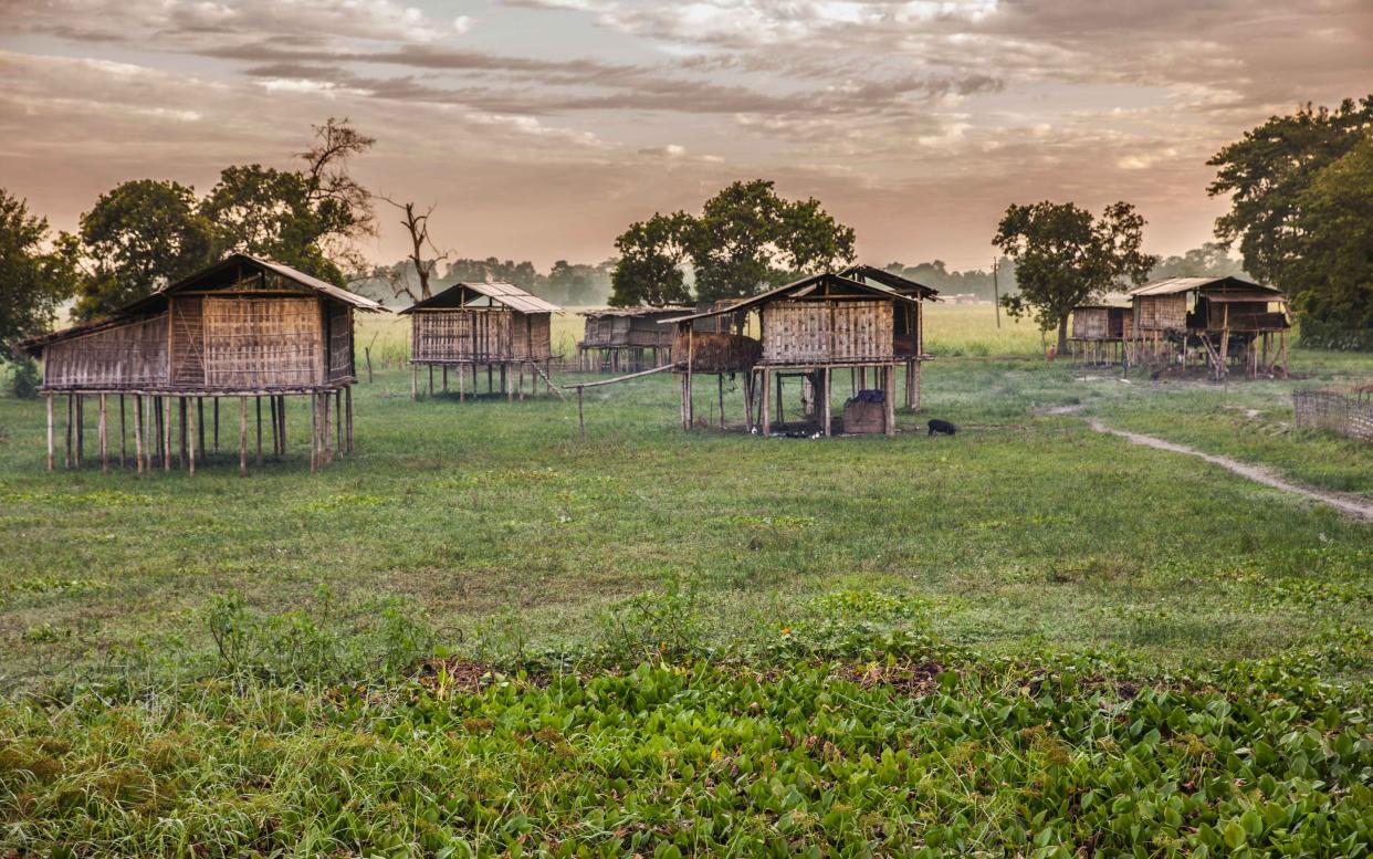 The river island of Majuli - Thomas L Kelly