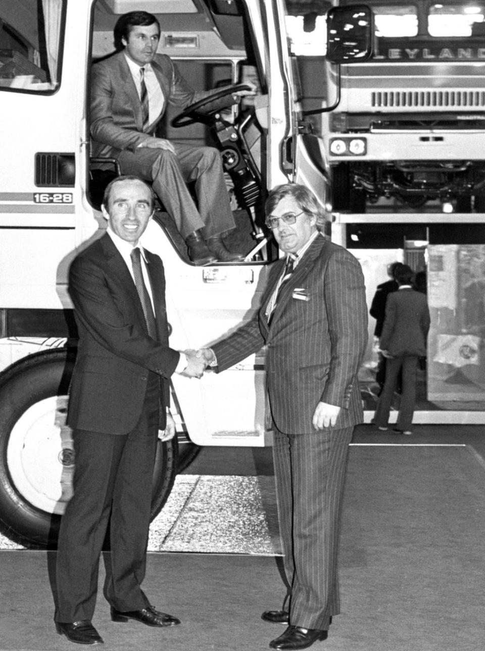 Frank Williams (left) saw Alan Jones (centre) lift the Formula One Drivers’ Championship title in 1980 (PA Archive) (PA Archive)