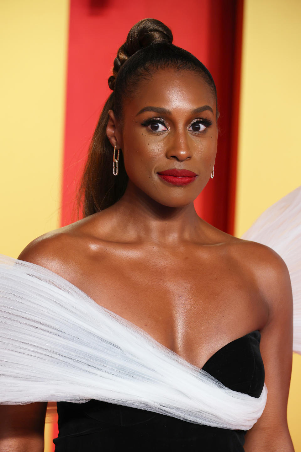 Closeup of Issa Rae