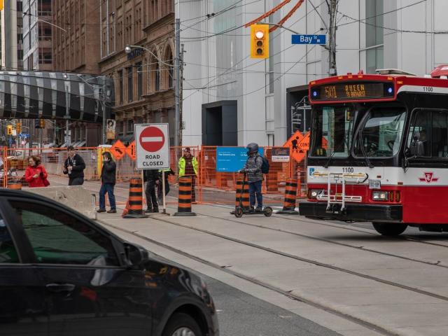 A big inconvenience for everybody Queen Street closure