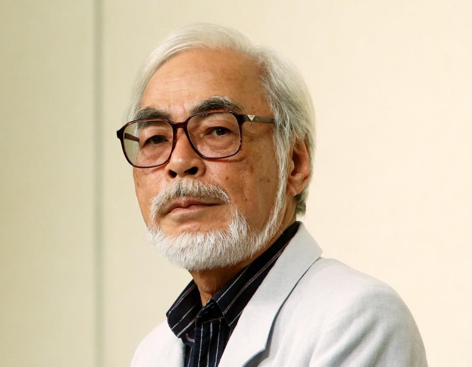 Japanese animation director Hayao Miyazaki