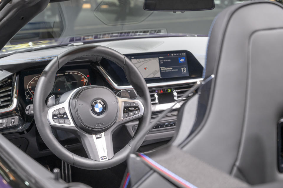 BMW Z4 en una exposición en Bruselas el 13 de enero de 2023. (Foto: Sjoerd van der Wal/Getty Images)