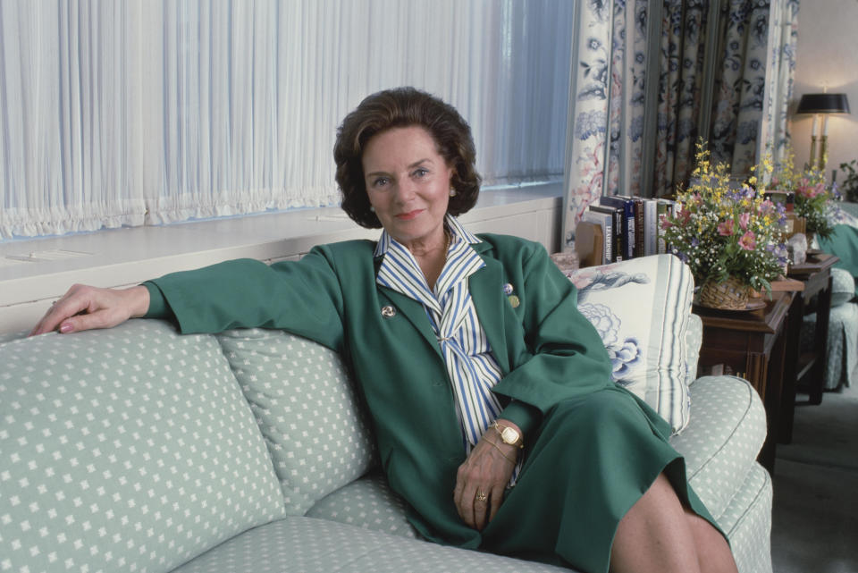 Frances Hesselbein, the former CEO of the Girl Scouts, pictured in 1978. / Credit: Getty Images
