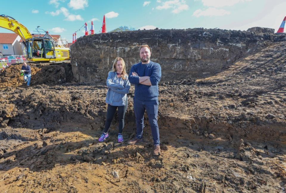 Glasgow Times: Colin and Emma live near the structure