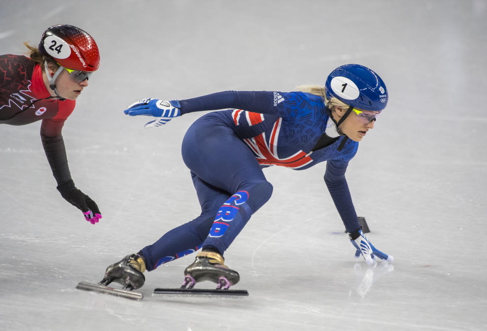 Elise Christie says she would have quit short track if she had won a medal (Andy J Ryan/Team GB)