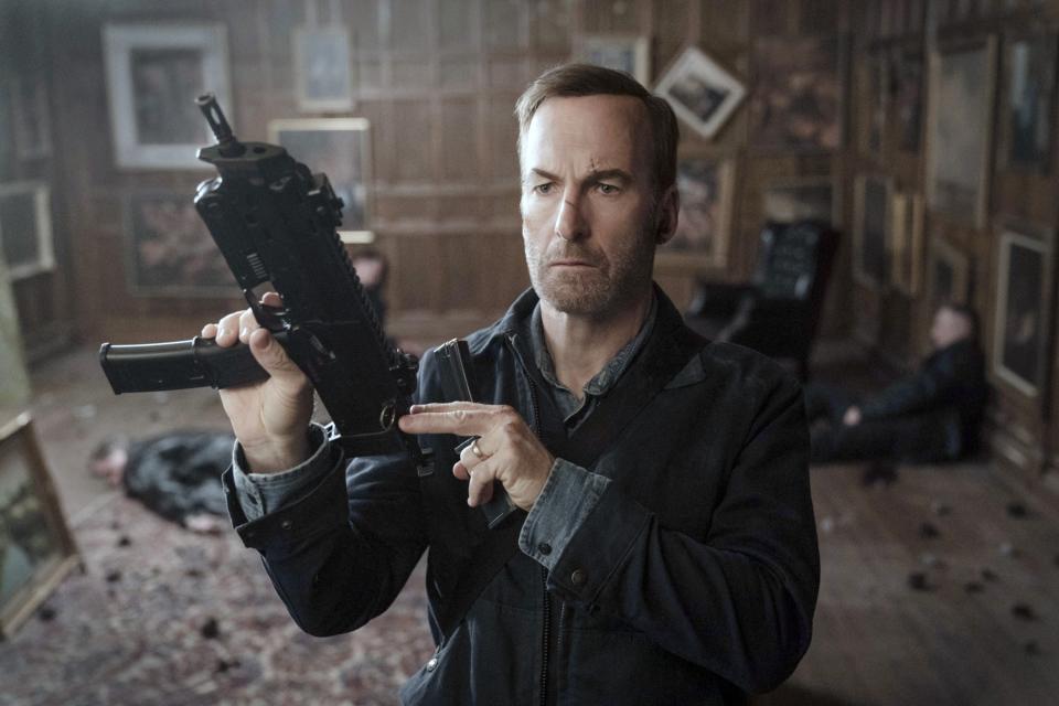 A lean and mean Bob Odenkirk in Nobody.