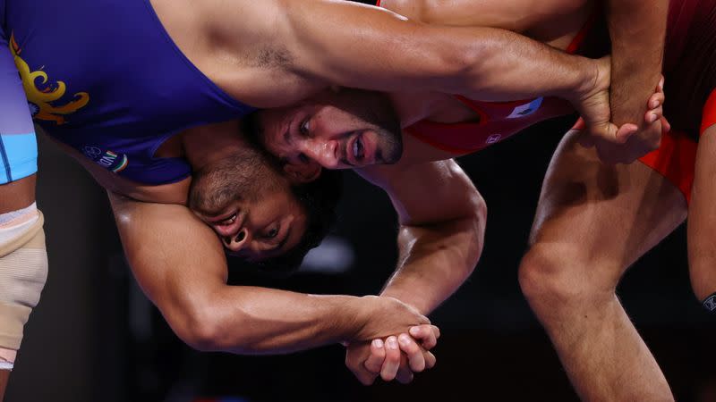 Wrestling - Freestyle - Men's 86kg - Bronze medal match