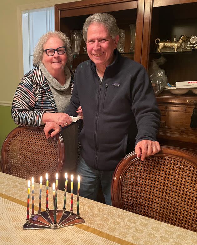 The author and her husband, Neil.