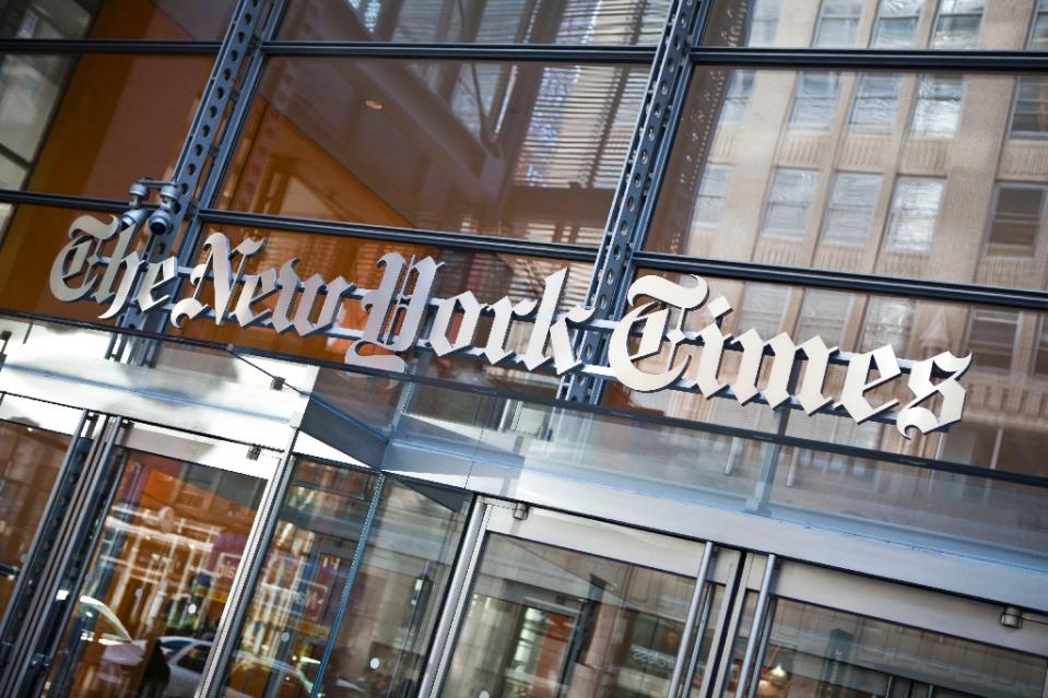 Edificio de The New York Times en New York City (AFP Photo/Ramin Talaie).