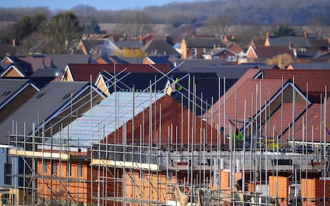 UK housebuilding - Credit: &nbsp;Joe Giddens/&nbsp;PA