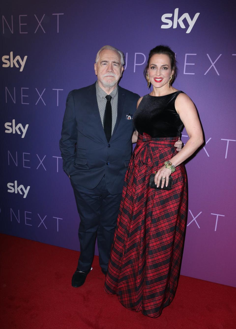 Brian Cox and his wife Nicole Ansari (Isabel Infantes/PA) (PA Archive)