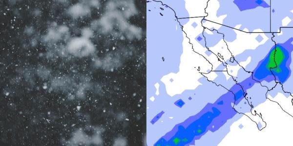 ¡Más frío! Pronostican caída de aguanieve, lluvia engelante y hasta -10°C en Baja California