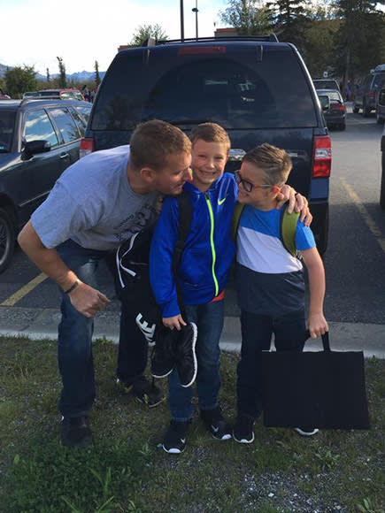 Sarah Palin's Son Trig, 8, Has His First Day of School: See the Adorable Photos!| Kids & Family Life, politics, Bristol Palin, Sarah Palin, Todd Palin