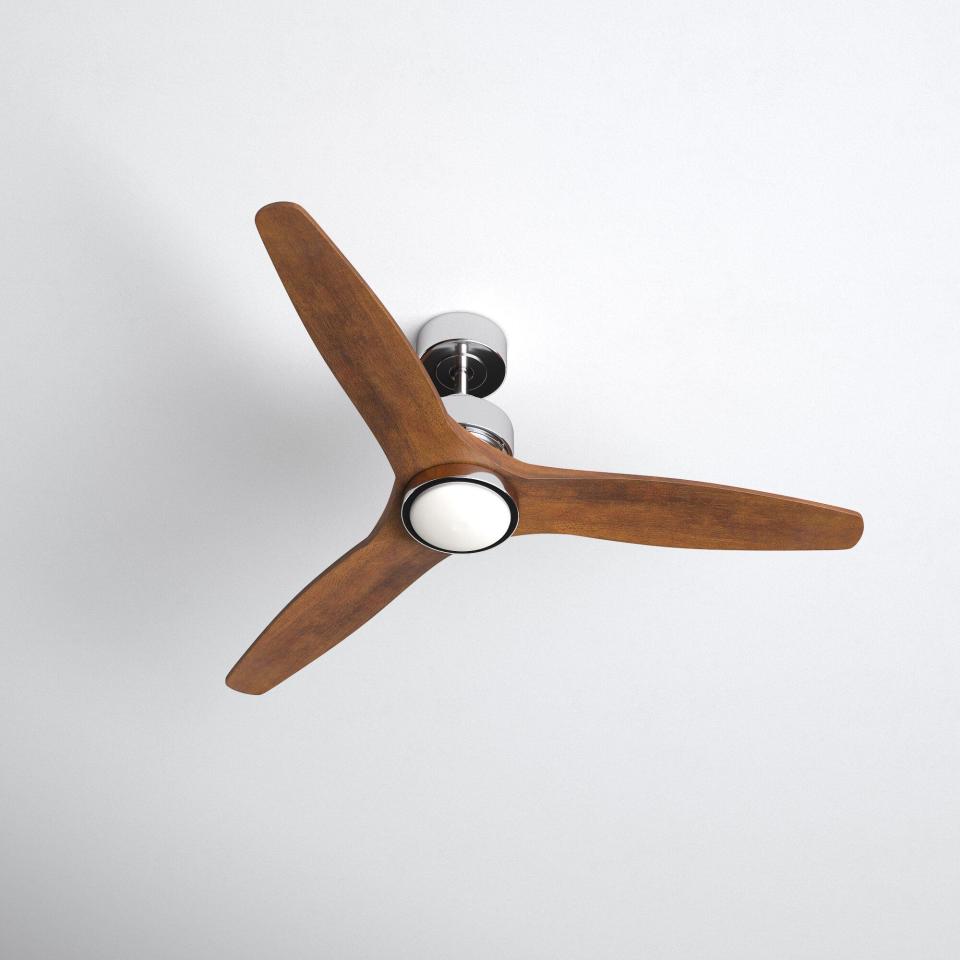 6) Joss & Main Blade LED Standard Ceiling Fan