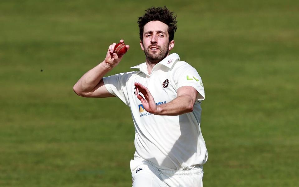 Ben Sanderson of Northamptonshire bowls during the inter squad pre season warm up match at the County Ground — County Championship 2021 predictions and your club-by-club guide - David Rogers/GETTY IMAGES