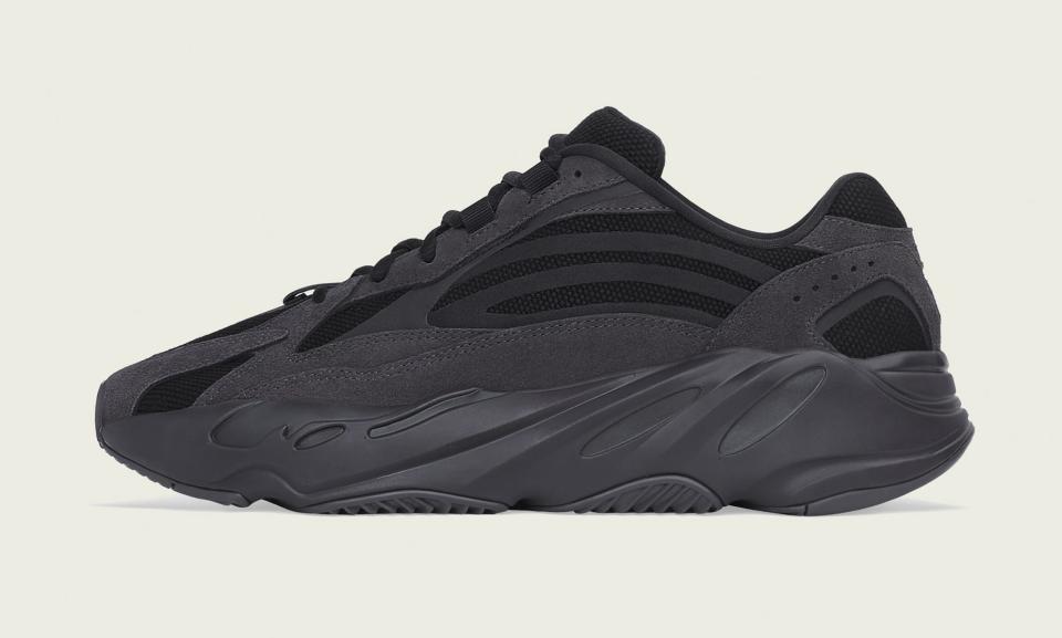 The medial side of the Adidas Yeezy Boost 700 V2 “Vanta.” - Credit: Courtesy of Adidas