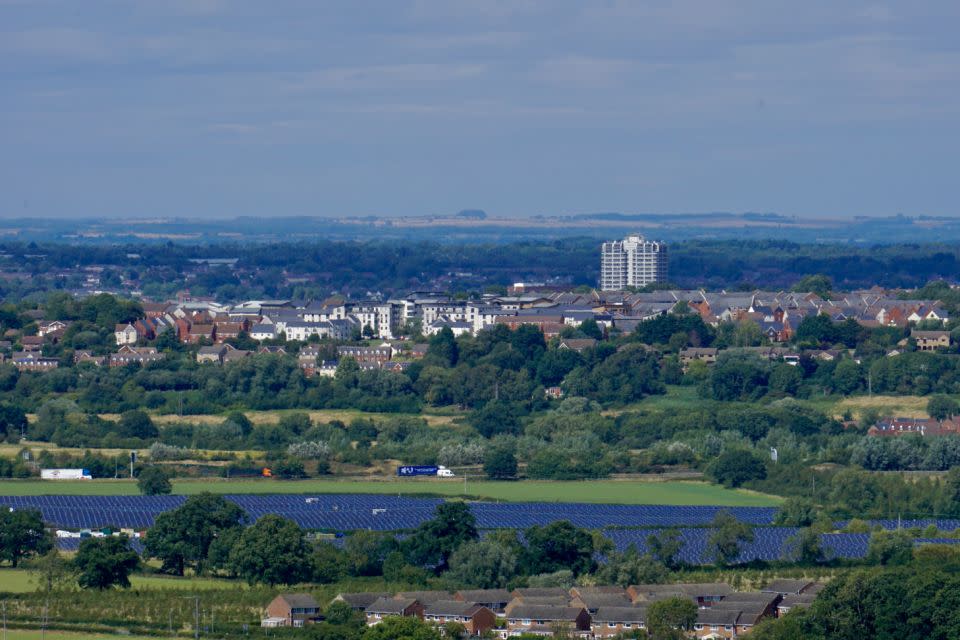 Swindon in Wiltshire has been flagged as an area at risk of local lockdown as the city continues to see an increase in cases of coronavirus (Picture: Getty)