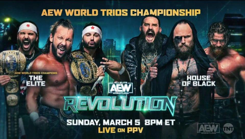 aew revolution trios championship