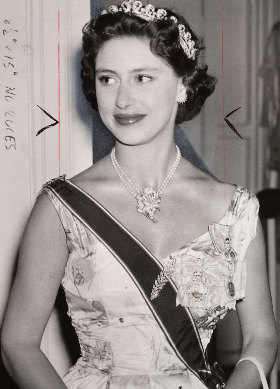 <p> Before Kate wore it on her 2011 wedding day, the Cartier Halo Tiara - which was given by the Queen Mother to Queen Elizabeth - was previously worn by Princess Margaret. Perhaps one of its most important outings was for her sibling's Coronation in 1953. </p>
