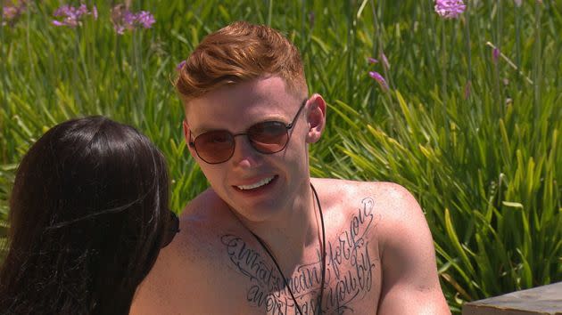 Jack Keating in the Love Island villa (Photo: ITV/Shutterstock)