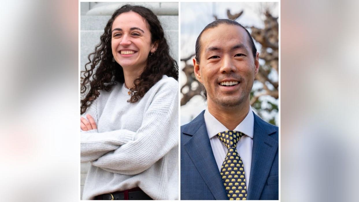 <div>UC Berkeley students James Chang and Cecilia Lunaparra are candidates in the April 16 special election for the District 7 city council seat.</div>
