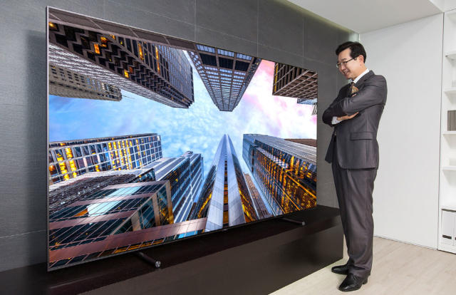 Samsung's giant 4K QLED TV costs $20,000