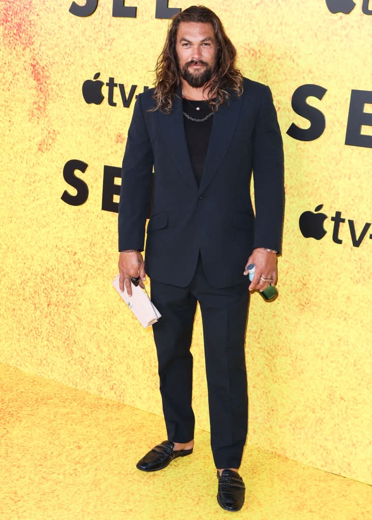 The real Jason Momoa at the premiere of Apple TV+’s Original Series “See” Season 3 in Los Angeles, California. Xavier Collin/Image Press Agency/MEGA