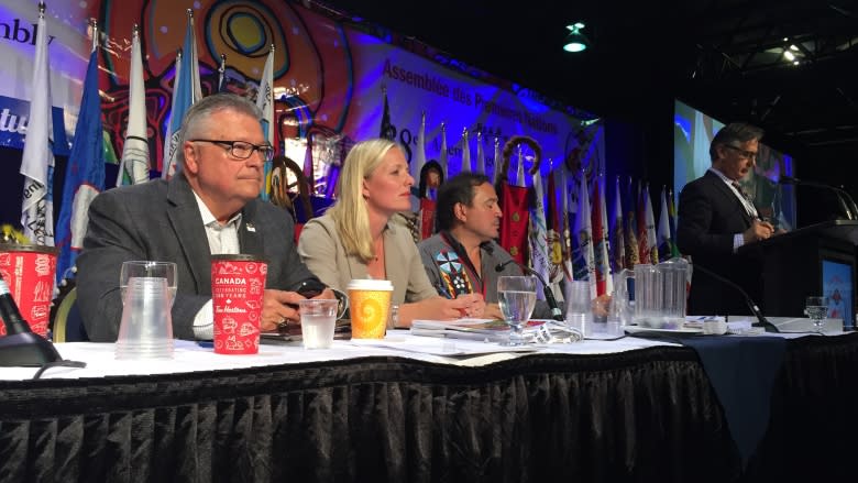 'Don't be fooled,' says chief skeptical of Ottawa on 1st day of AFN meetings