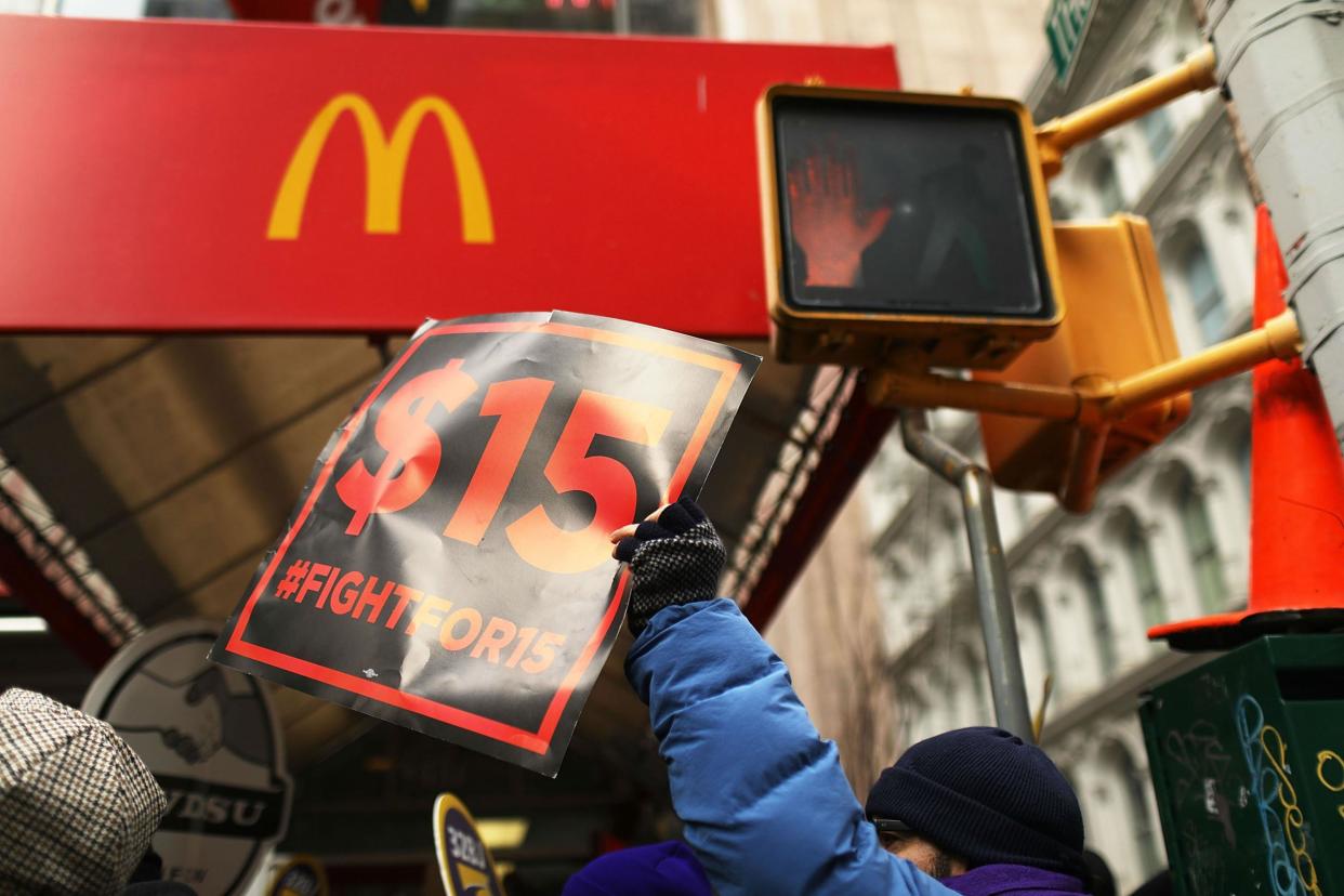 Many businesses have resisted the national campaign for a $15 per hour minimum wage: Getty