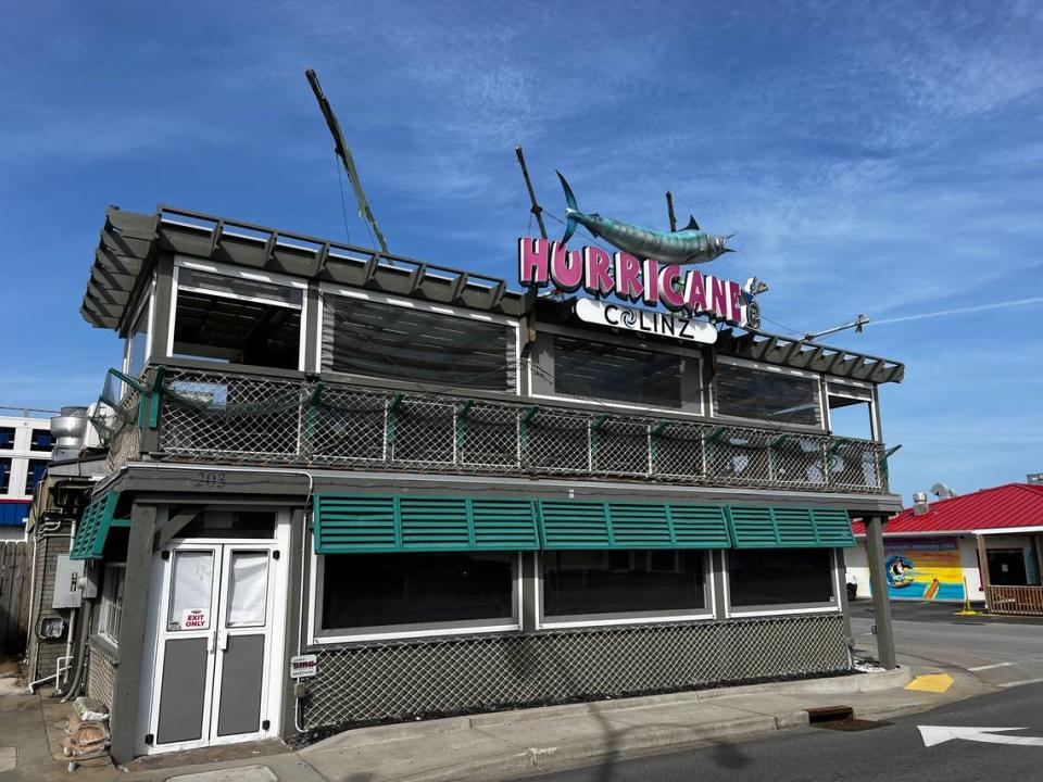 Hurricane Colinz in North Myrtle Beach has closed. The owners decided to close after life-altering news. March 26, 2024
