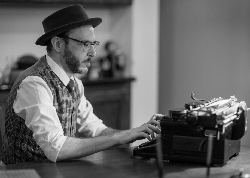 Co-founder Benjamin Berk, who plays Higgins, at The Ministry of Peculiarities.