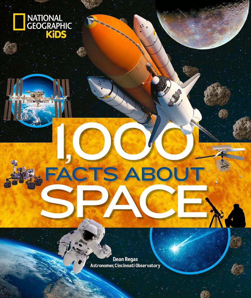 The cover of Dean Regas' "1,000 Facts About Space."