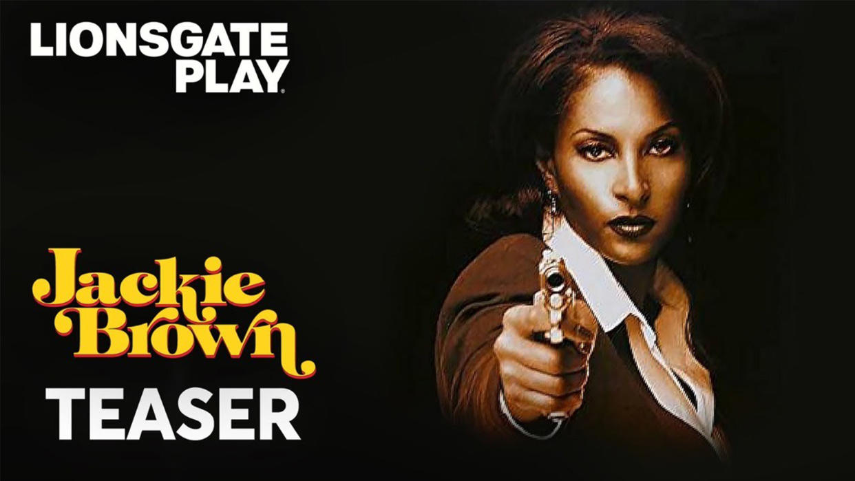  A screenshot from the Jackie Brown trailer on Lionsgate Play. 