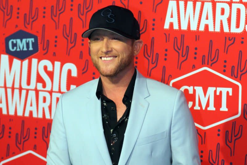 Cole Swindell attends the CMT Music Awards in 2019. File Photo by John Sommers II/UPI