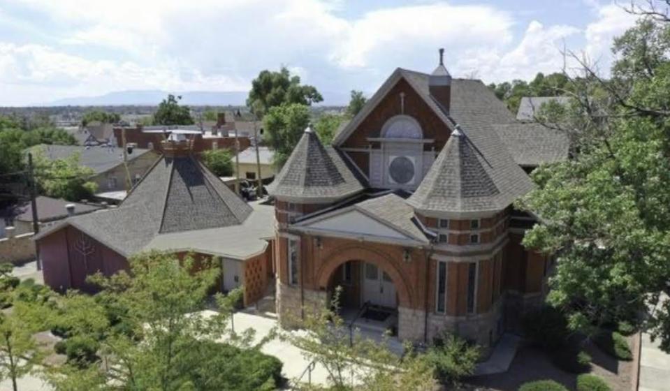 Temple Emanuel, a historic synagogue in Pueblo, was the target of an attempted bombing in 2019.