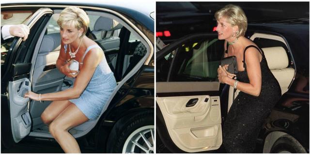 Princess Diana's famous clutch 'cleavage bags' revealed