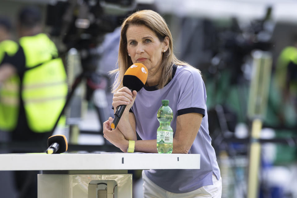 Sportmoderatorin Katrin Müller-Hohenstein genießt bei den Sportfans hohes Ansehen und Vertrauen. (Bild: Marco Steinbrenner/DeFodi Images via Getty Images)