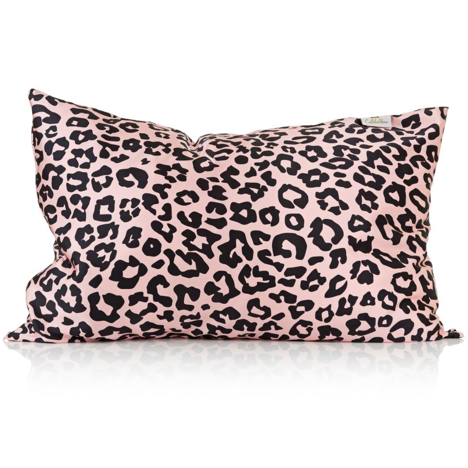 Leopard Print 100% Mulberry Silk Pillowcase by Calidad Home