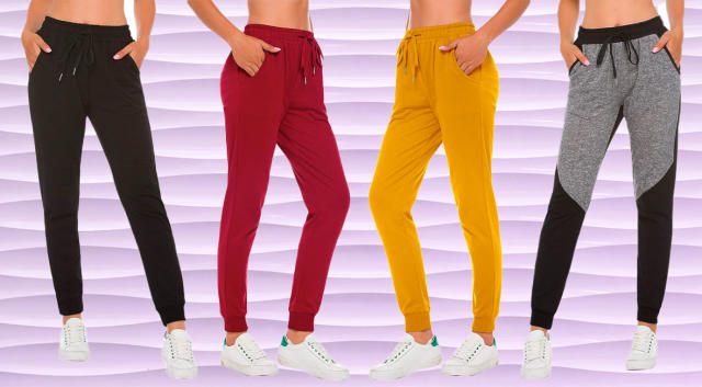 RUN! And get yourself the stretch high rise jogger. Obsessed