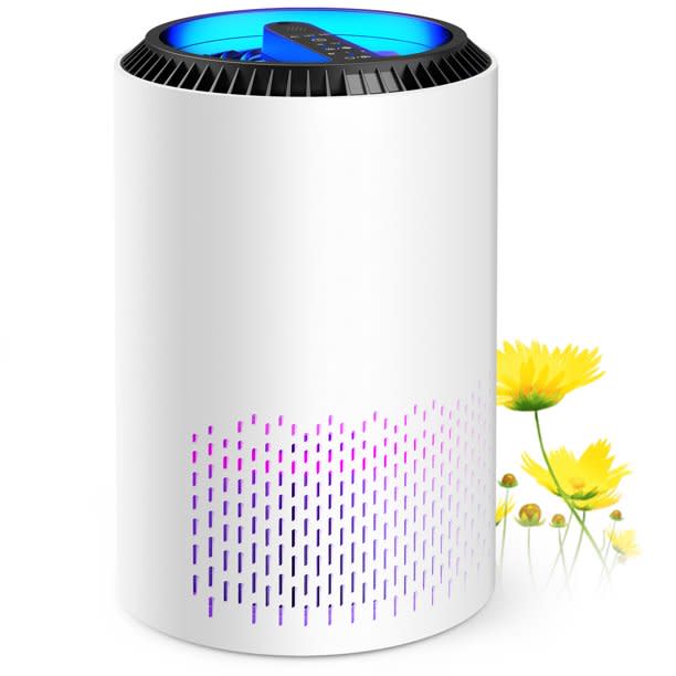 Kloudic HEPA Air Purifier with Light Extra Large Room