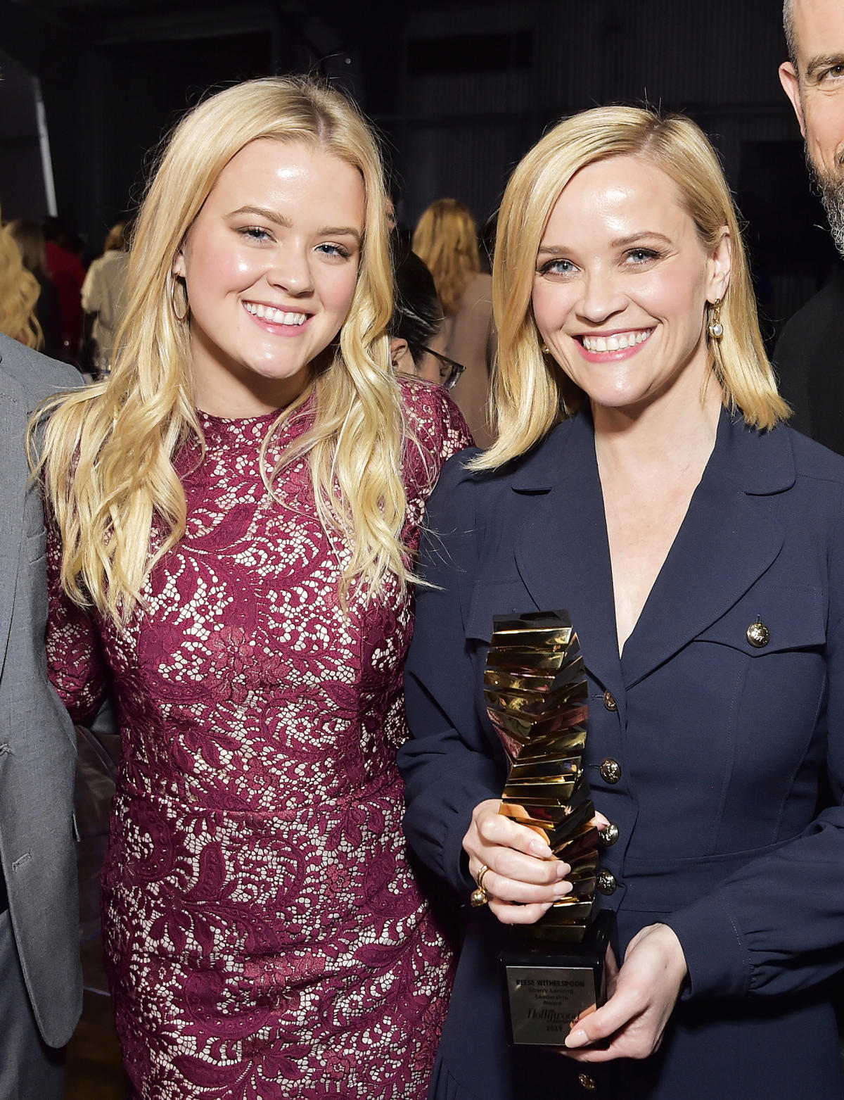 Reese Witherspoon S Daughter Ava Shows Off Fiery Orange Hair At Fashion Event