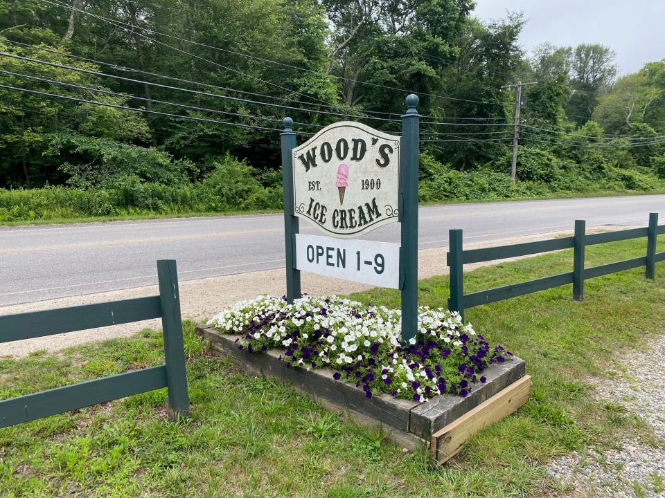 Wood's Ice Cream in Westport.